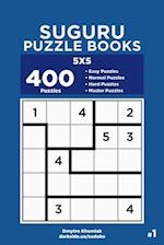 Suguru Puzzle Books - 400 Easy to Master Puzzles 5x5 (Volume 1)