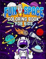 Fun Space Coloring Book For Kids