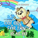 Colors for Panda Bear Bo for preschoolers