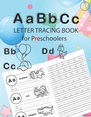 ABC Letter Tracing Book for Preschoolers