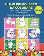 Il Mio Primo Libro da Colorare con Letture Parole Bilingue Italian finlandese Attività Creative per Bambini 2-8 anni