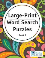 Large Print Word Search Puzzles: Word Finds Puzzle Books for Seniors, Adults and Children 