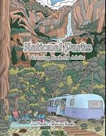 National Parks Coloring Book for Adults