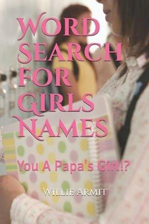 Word Search for Girls Names