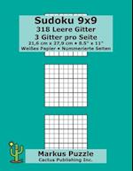 Sudoku 9x9 - 318 leere Gitter