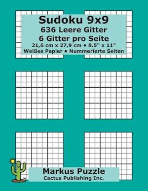 Sudoku 9x9 - 636 leere Gitter