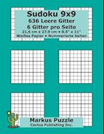 Sudoku 9x9 - 636 leere Gitter