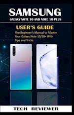 Samsung Galaxy Note 10 and Note 10 Plus User's Guide