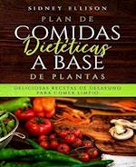 Plan de Comidas Dietéticas a Base de Plantas