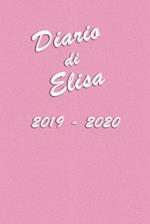 Agenda Scuola 2019 - 2020 - Elisa