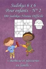 Sudokus 6 x 6 Difficiles - Pour enfants - N°2