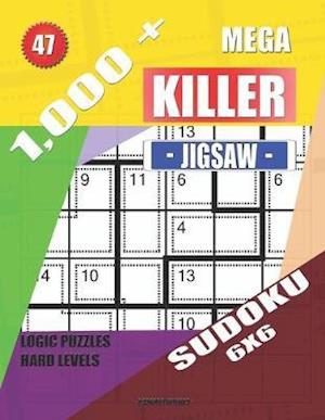 1,000 + Mega jigsaw killer sudoku 6x6