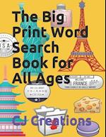 The Big Print Word Search Book for All Ages