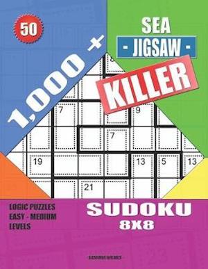 1,000 + Sea jigsaw killer sudoku 8x8