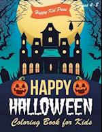 Happy Halloween Coloring Book