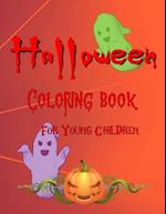 Halloween Coloring Book For Young Children