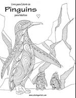 Livro para Colorir de Pinguins para Adultos