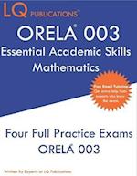 ORELA 003 Essential Academic Skills Mathematics