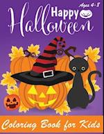 Happy Halloween Coloring Book