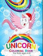 Unicorn Coloring Book for Kids ages 4-8