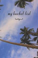 My Bucket List