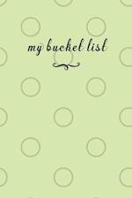 My Bucket List