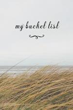 My Bucket List