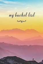 My Bucket List