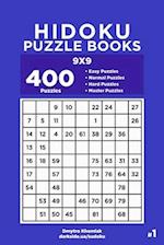 Hidoku Puzzle Books - 400 Easy to Master Puzzles 9x9 (Volume 1)