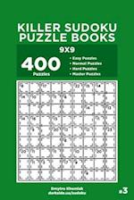 Killer Sudoku Puzzle Books - 400 Easy to Master Puzzles 9x9 (Volume 3)