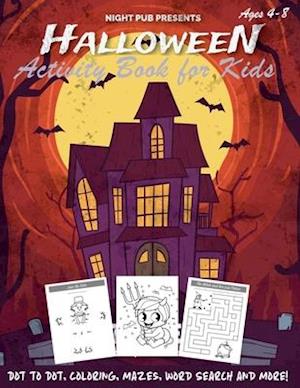 Halloween Activity Book for Kids