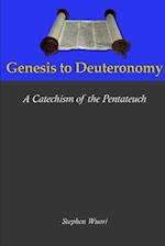 Genesis to Deuteronomy