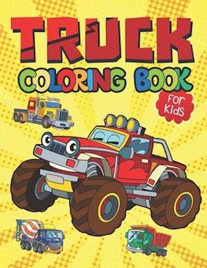 Truck Coloring Book for Kids