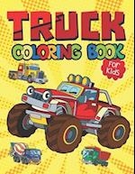 Truck Coloring Book for Kids