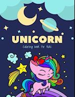 Unicorn coloring book for kids