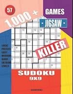 1,000 + Games jigsaw killer sudoku 9x9