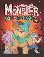 Monster Coloring Book for Kids