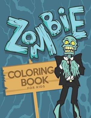 Zombie Coloring Book for Kids