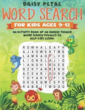 Word Search for Kids Ages 9-12