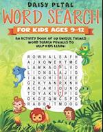 Word Search for Kids Ages 9-12