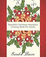 Beautiful Christmas Mandalas Coloring Book For Adults