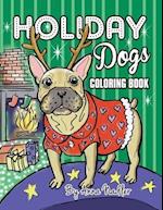 Holiday Dogs Coloring Book