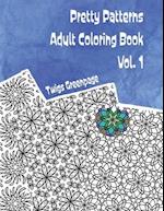 Pretty Patterns Adult Coloring Book Vol. 1