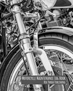 Motorcycle Maintenance Log Book