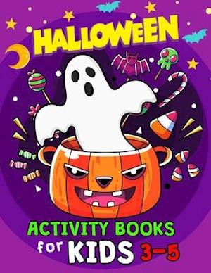 Halloween Activity Books for Kids 3-5