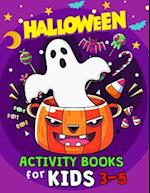 Halloween Activity Books for Kids 3-5