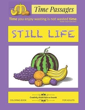 Still Life Coloring Book for Adults