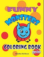 Monsters Coloring Book For Kids