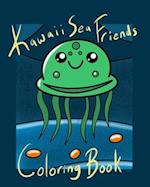 Kawaii Sea Friends Coloring Book