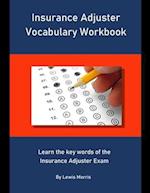Insurance Adjuster Vocabulary Workbook